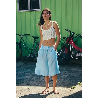 Menorca Slouchy Capris by free-est at Free People in Larkspur, Size: XS
