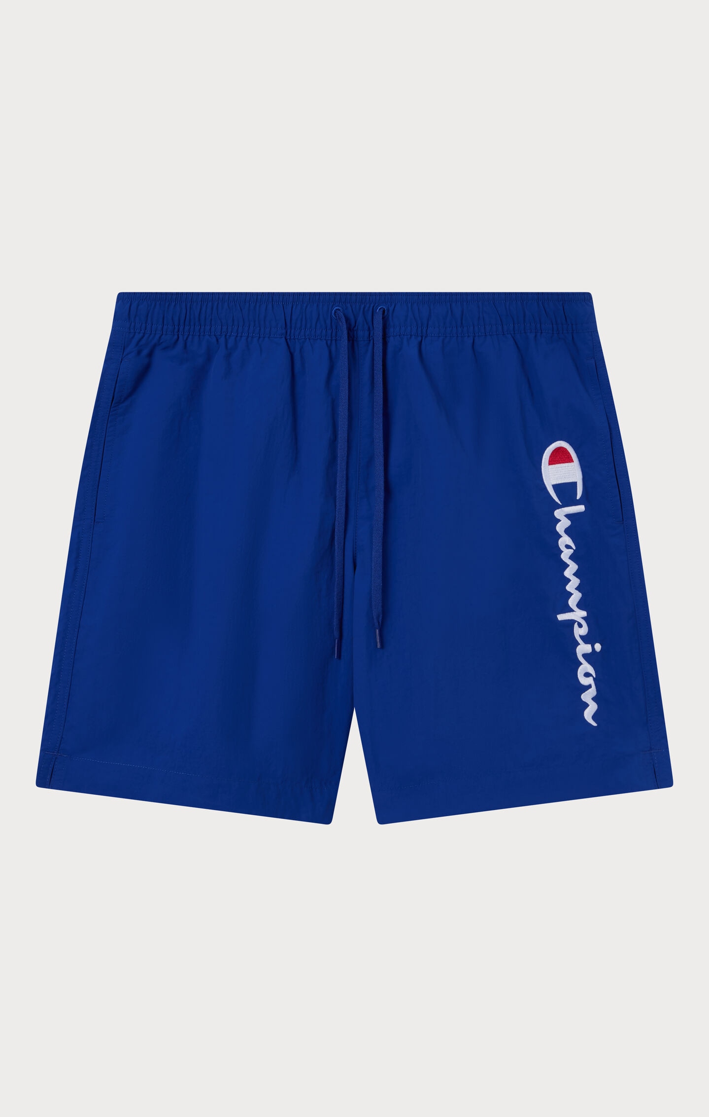 Badeshorts CHAMPION "Icons Beachshort Long", Herren, Gr. XXXL (56), N-Gr, blau (bai), Obermaterial: 100% Polyamid, Badehosen Image