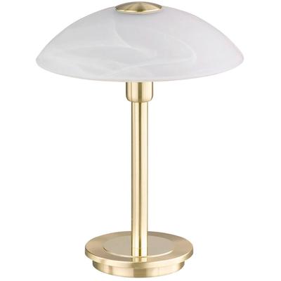 PAUL NEUHAUS Tischleuchte "ENOVA", braun (messing matt), Ø 20cm H: 28cm, Lampen Image
