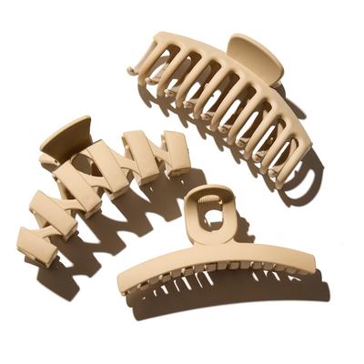 Hairlust Medium Claw Hair Clips, 3-Pack Haarclips Nude Damen Image