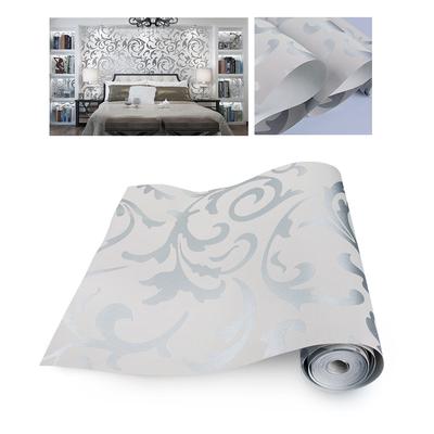 TEMU Texturizing Nonwoven Self-adhesive Wallpaper Random Match Pattern Tv Background Wall Sticker For Modern Home Decor Living Room Image