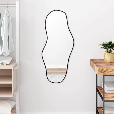 TEMU Wall Mirror Black 90x40 Cm Image