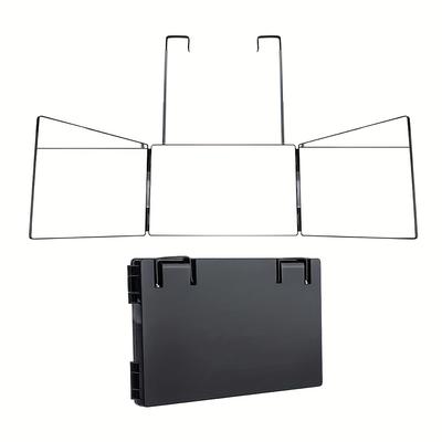 TEMU 360 ° Mirror With Adjustable Height Bracket, Fold Makeup Mirror, And An Adjustable Hanging Selfie Mirror In The Bathroom, Used For Hairdressing, Makeup, Shaving, And Grooming Image