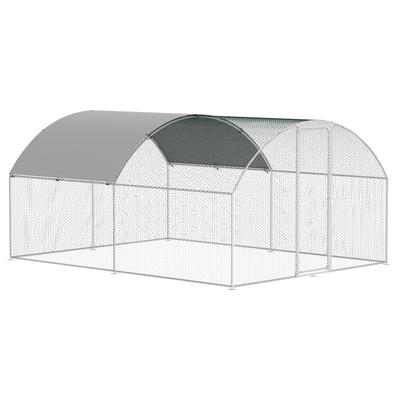 TEMU Chicken Coop 300x400x200cm Xxl Chicken Coop With Pe Galvanized For Poultry, Ducks, Rabbits, And Small Animals – Large Cage And Enclosure For Safe And Comfortable Free-range Living