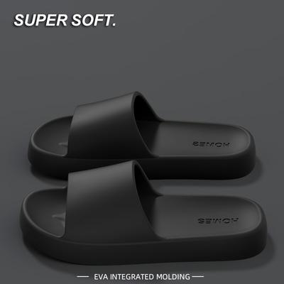 TEMU Men's Eva Indoor Non-smelly Anti-slip Bathroom Slippers For Home Use Image