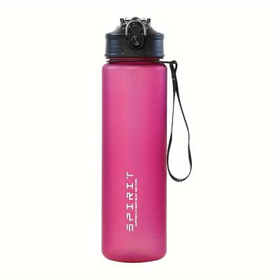 TEMU Gradient Sports Water Bottle - 26oz (750ml) Or 10.5oz (300ml) Portable, Leakproof & Dishwasher Safe For Outdoor Activities Image