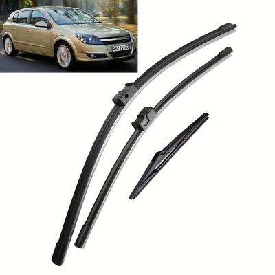"TEMU Lhd Front & Rear Wiper Blades Set For H 5 Doors 2004 - 2009 Windshield Windscreen Window 22""18""12"""