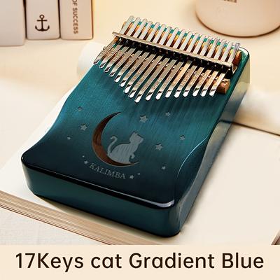 TEMU 17-tone Thumb Kalimba For Beginners, , A Great Birthday Gift For, A Popular Musical Instrument.