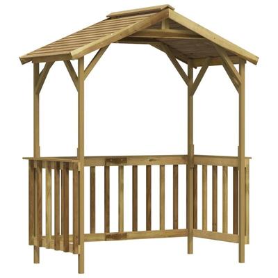 TEMU Garden Pergola, Terrace , Outdoor Tent, Terrace , Stable Outdoor , Garden Lounge, Grill Pine Wood Impregnated 163.5x93x210 Cm, And Durable, Suitable For Gatherings, Parties, Leisure Activities Image