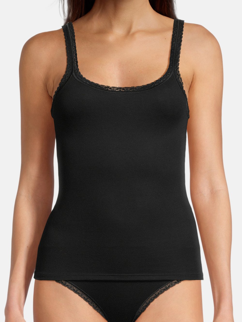 con-ta Unterhemd Damen schwarz, 46 Image