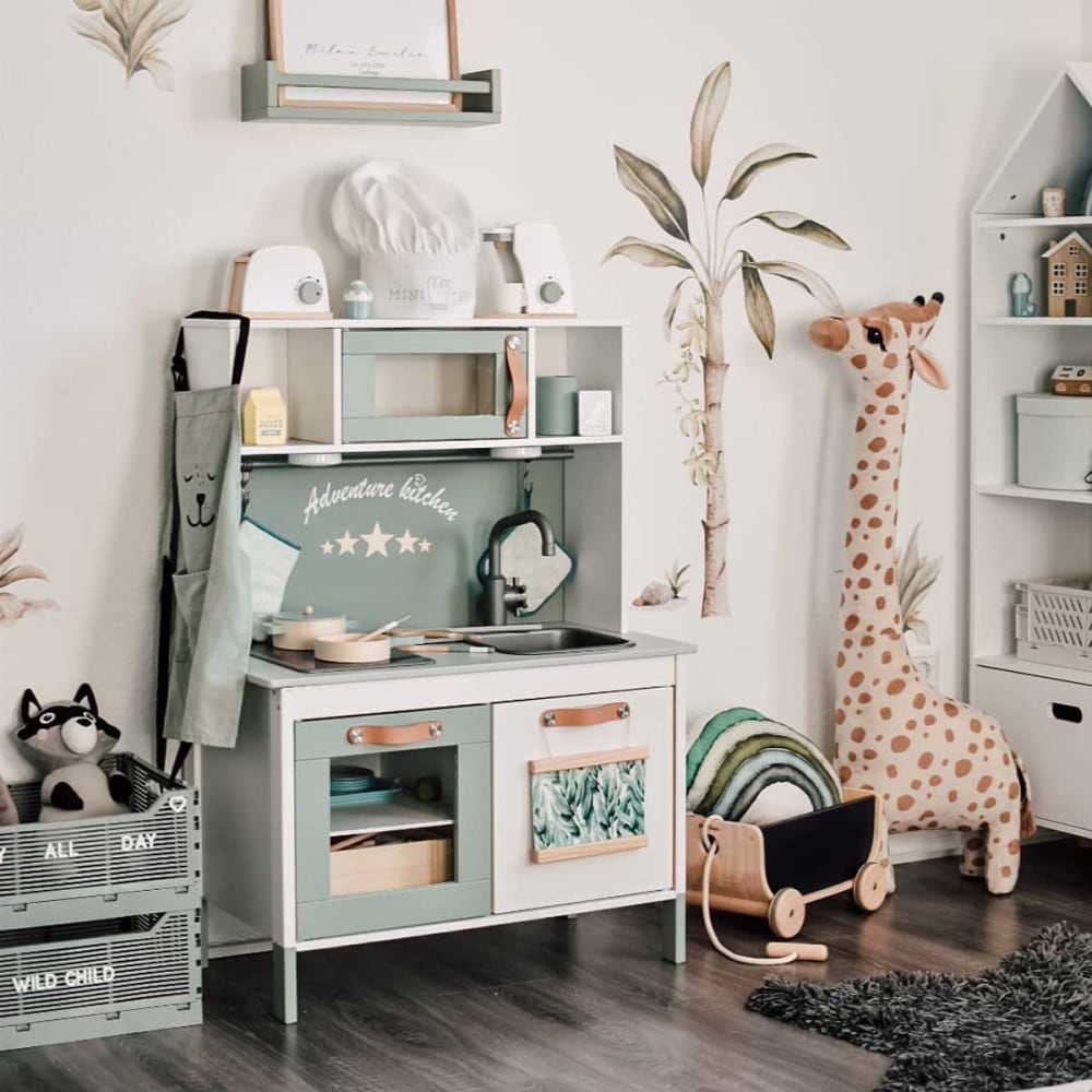 Foglio di adesivi per bambini - Piante della giungla