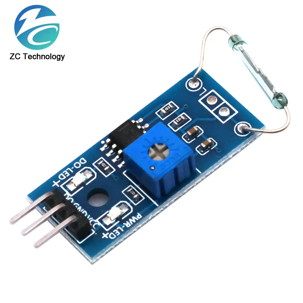 Reed Sensor Modul Magnetron Modul Reed Schalter Magnetsc halter für Arduino Image