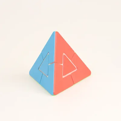 Pyramide 2x2 Spaß Stress abbau Gehirn Boost ing Puzzle profession elle glatte Geschwindigkeit Spiel Image