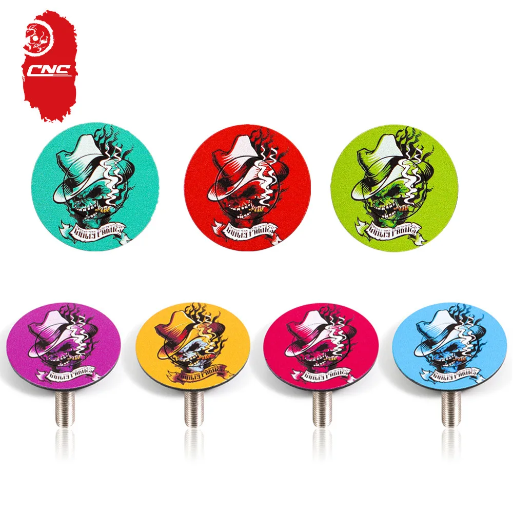 CHOOEE MTB Rennrad Schüssel Abdeckung Aluminium Legierung Fahrrad Vorbau Headset Top Cap Radfahren Zubehör 1Pcs Image