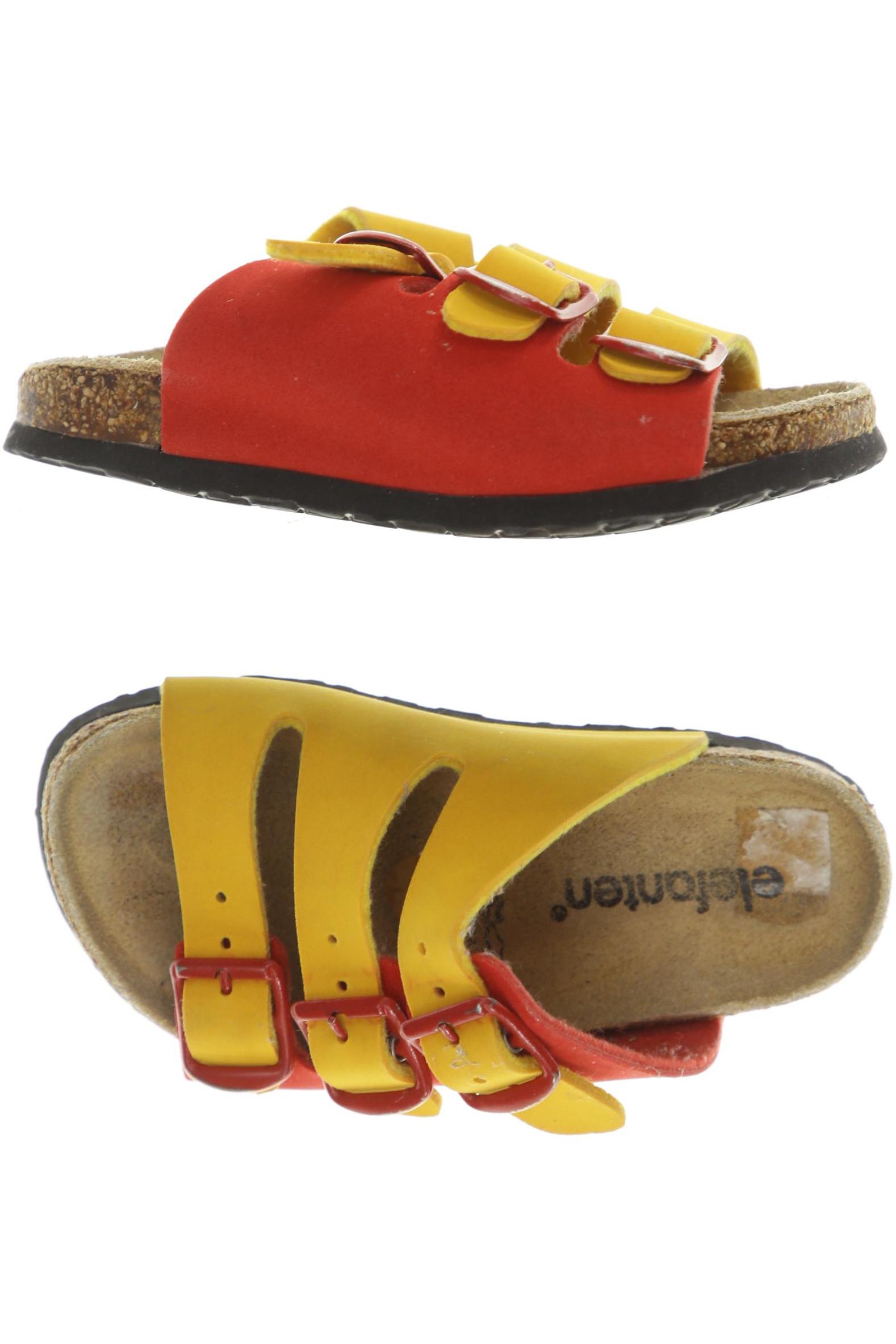 elefanten Mädchen Kinderschuhe, Gr. 23, gelb, Kunstleder Image