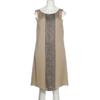 Daniel Hechter Damen Kleid, Gr. 36, beige, kein Etikett