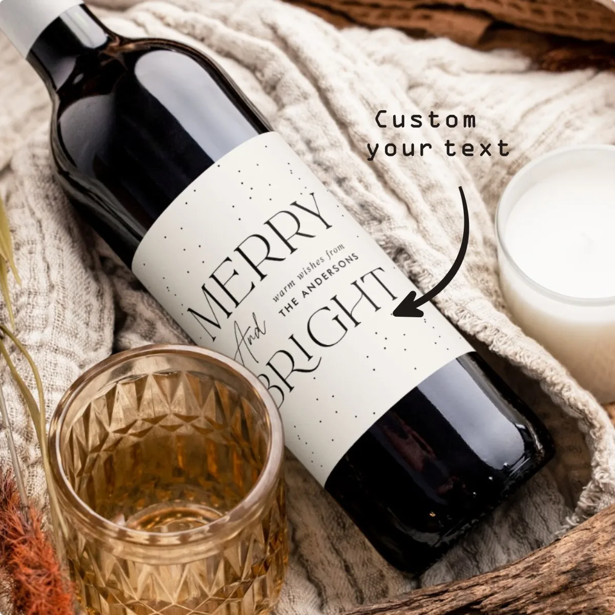 30 Stück individuelle Weinetiketten, grüne Weinetiketten für Hochzeiten, bearbeitbare Weinetiketten, druckbare Weinetiketten, personalisiertes Geschenk Image