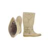 Buffalo London Damen Stiefel, Gr. 41, beige, kein Etikett