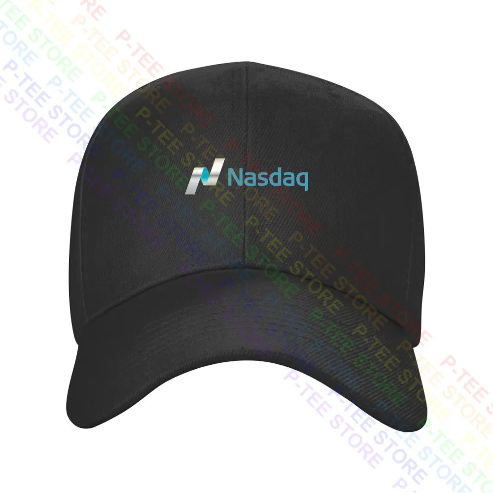 Nasdaq Logo Aktienmarkt Investor Händler 01 Baseball Cap Snapback Caps gestrickte Eimer Hut Image
