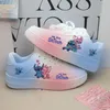 Neue Disney Frauen Cartoon Stich niedlich Freizeitschuhe weiche Sportschuhe für Freundin Dame Geschenk EU Größe 35-44