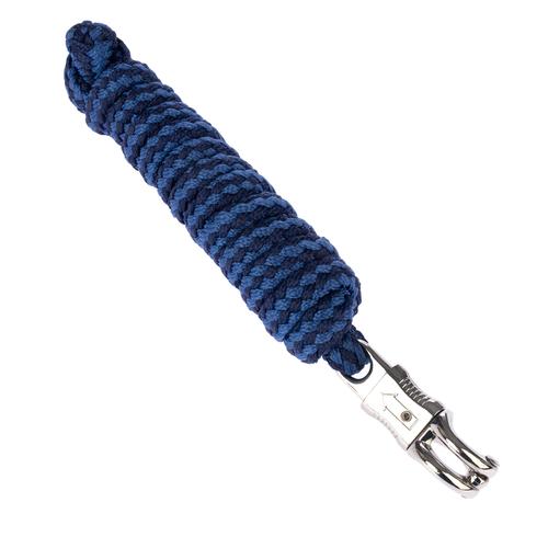 Nomad Tales longe avec mousqueton de panique, bleu marine 2m de long pour cheval