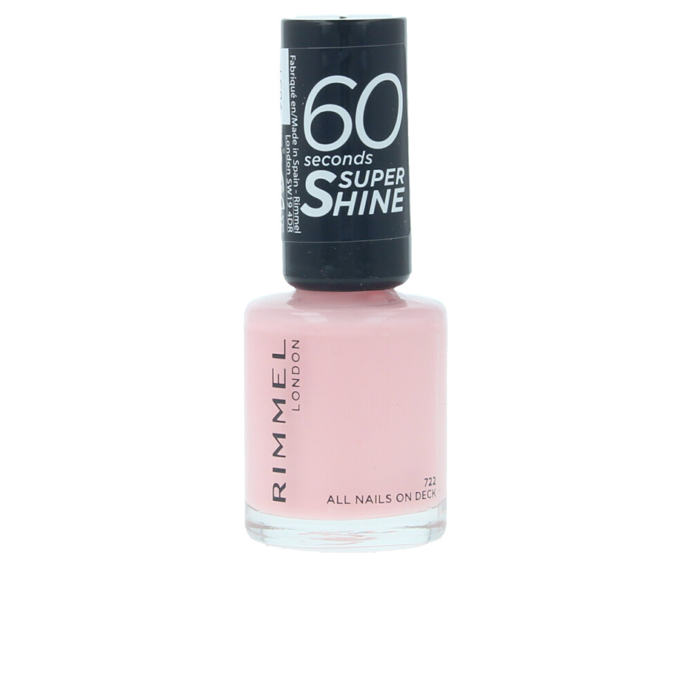 60 Seconds Super Shine Esmalte De Uñas #722-all Nails On Deck 8 ml Image