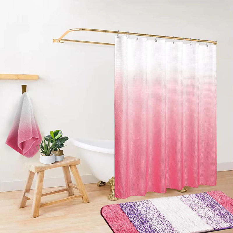 Shower Curtain Sets 180cm180cm(7070) for Bathroom Accessories, Fabric Polyester Waterproof Modern Shower Curtain Liner with 12 Hooks