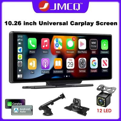 10.26 Inch IPS Screen Wireless CarPlay Android Auto Support Reverse Camera Car Dashboard Monitor