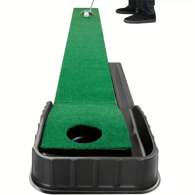 Golf Putting Blanket Putter Mat Outdoor Indoor Practice Mat Putter Exerciser Golf Putting Golf
