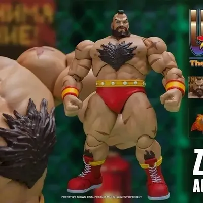 Street Fighter Figure ZANGIEF Action Figurine Gaming Storm Toys ko Statue Pvc Model Desk Decorations