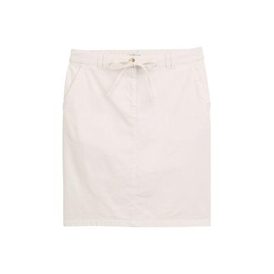 TOM TAILOR Damen Chino Rock mit Kordelzug, braun, Gemustert, Gr. 44 Image