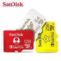 Schede di memoria originali 100% SanDisk nuovo stile 128 GB 64 GB 256 GB 400 GB 512 GB SDXC UHS-I per scheda TF Nintendo Switch con adattatore