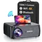 WIMIUS K8 500ANSI Full HD 1080P projecteur 4K 5G WiFi Bluetooth 15000 contraste 4P/4D Keystone vidéoprojecteur Home cinéma