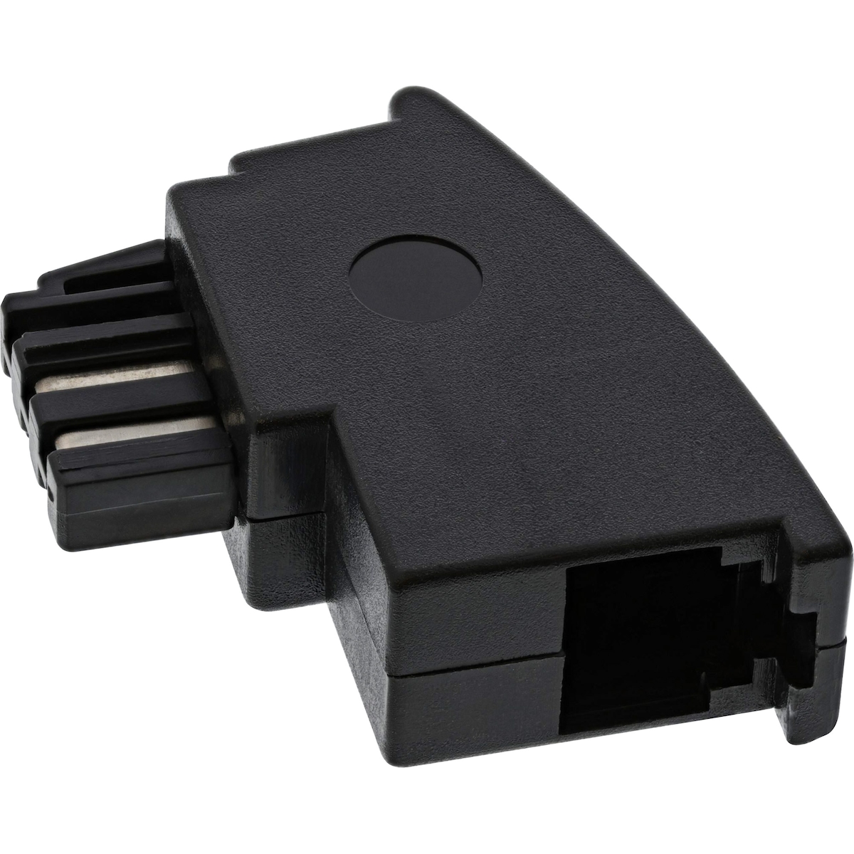 InLine® TAE-N Adapter, TAE-N Stecker auf RJ11 Buchse 6P4C Image