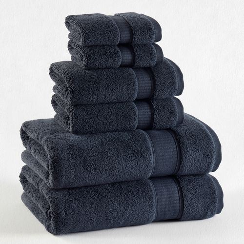 Belmore Bath Towel Set Six Piece Set, Six Piece Set, Denim