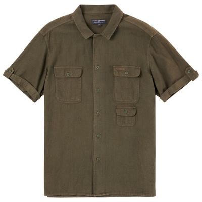 Amundsen Sports - Traveller's Linen S/S - Hemd Gr L braun Image