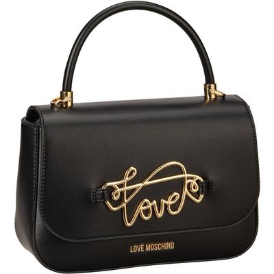 Love Moschino - Handtasche Script Handtaschen 1 ct Schwarz Damen Image