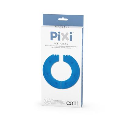 Catit Pixi Feeder Ice for Cat, Pack of 2, 11.2" L X 0.6"W X 5.7" H