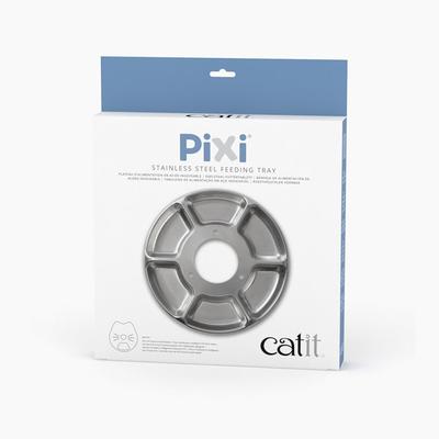 Catit Pixi Smart 6-Meal Feeder Replacement Tray for Cat, 12.5" L x 2" W x 14.2" H
