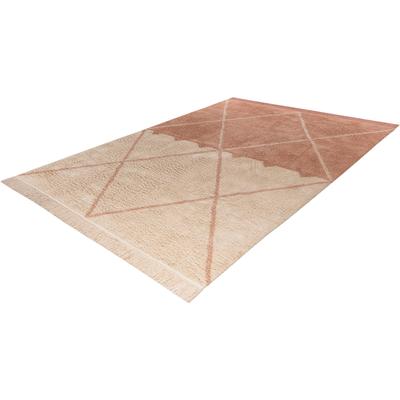 Teppich KAYOOM "Mylen 225", braun (creme, altrosa), B:120cm H:20mm L:170cm, Baumwolle, Teppiche Image