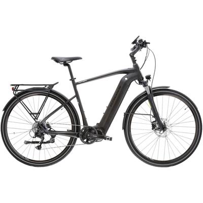 E-Bike KROSS "E-Trekkingrad Trans Hybrid 4.0 28 Zoll schwarz" Gr. 58, schwarz, E-Bikes, 58cm, 28 Zoll (71,12cm), Pedelec, Elektrofahrrad für Herren