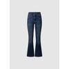 5-Pocket-Jeans PEPE JEANS "FLARE JEANS MW VENUS", Damen, Gr. 31, Länge 32, used blau medium, Denim/Jeans, Obermaterial: 94% Baumwolle, 5% Polyester, 1% Elasthan, casual, ausgestellt, Jeans, im Flared Fit