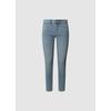 Skinny-fit-Jeans PEPE JEANS "SKINNY JEANS LW", Damen, Gr. 27, Länge 30, blau (light blau used), Denim/Jeans, Obermaterial: 92% Baumwolle, 6% Polyester, 2% Elasthan, casual, skinny fit, Jeans, in verschiedenen Waschungen