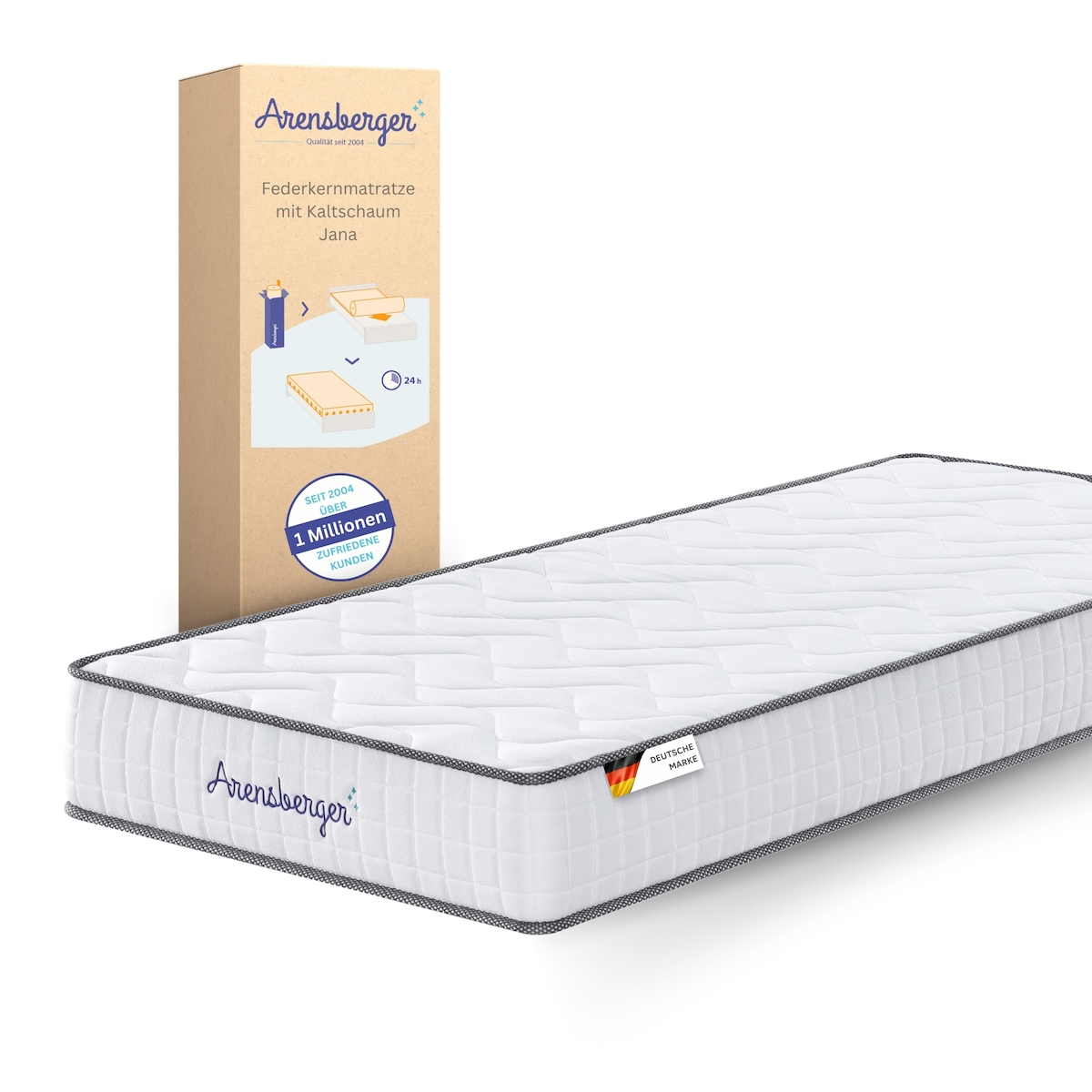 Arensberger Taschenfederkern Matratze JANA, 160x200 cm Image