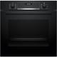 Bosch HBD635CS64, Einbau-Backofen-Set, HBG537BB3 + PIF645BB5E, Einbau-Backofen, Induktionskochfeld