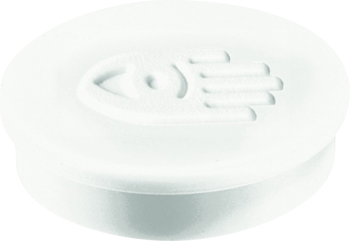 Legamaster Haftmagnete 35mm Durchmesser weiß VE=40x10 Stück Image