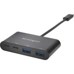 Kensington USB-Hub CH1000 USB-C 4-Port Hub schwarz Packung mit 5 Stück Image
