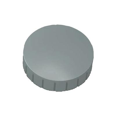 MAUL Rundmagnet Solid 38 mm 2,5 kg Haftkraft 10 Stück grau Packung mit 12 Stück Image