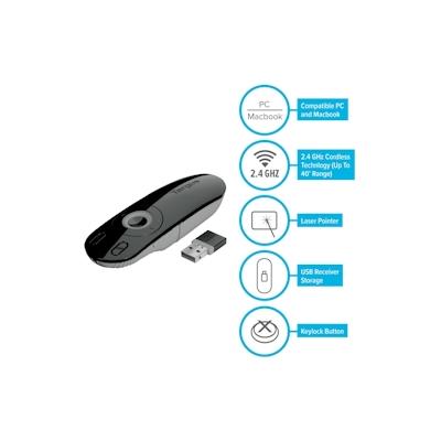 Targus Laptop Laser Presentation Remote Black Image