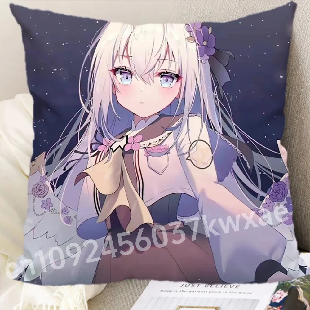 1 Stück Blue Archive Japanischer Anime Shiroko Sunaookami Kissenbezug Moderner Kissenbezug Wohnzimmer Dekor Nur Bezug Image